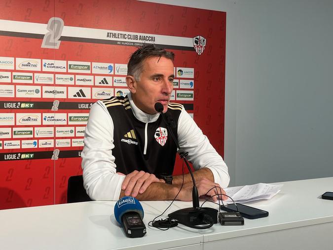 ​Ligue 2. Thierry Debès (AC Ajaccio) : « À nous de finir le travail »