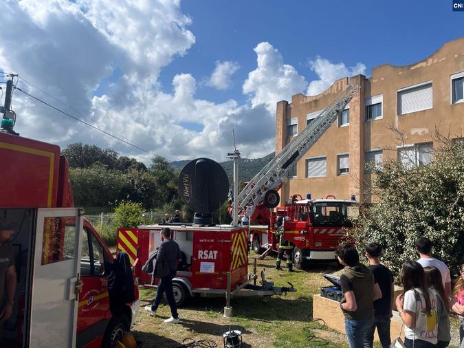 Le lycée de Balagne transformé en caserne le temps d’un jour