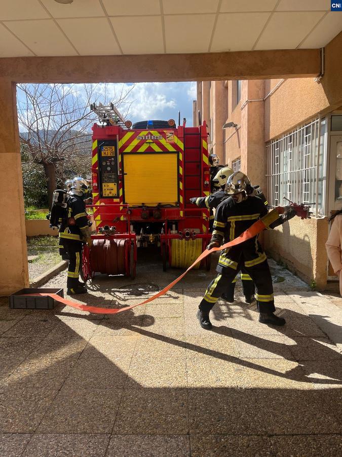 Le lycée de Balagne transformé en caserne le temps d’un jour