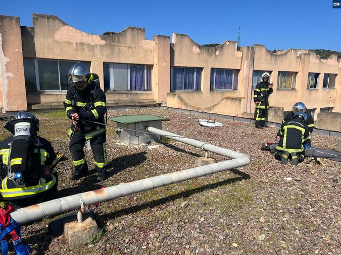 Le lycée de Balagne transformé en caserne le temps d’un jour