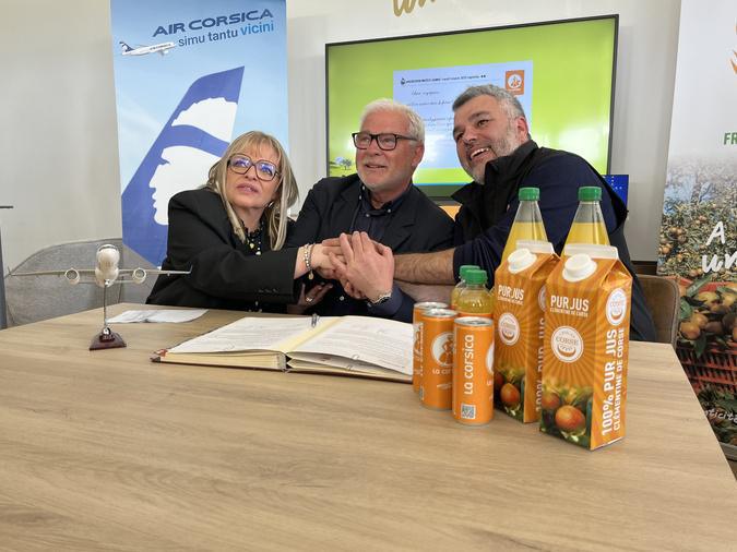Des boissons 100 % corses pour les passagers d’Air Corsica Des boissons 100 % corses pour les passagers d’Air Corsica
