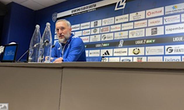Benoît Tavenot (SC Bastia) : «On prend deux buts de trop » Benoît Tavenot (SC Bastia) : «On prend deux buts de trop »