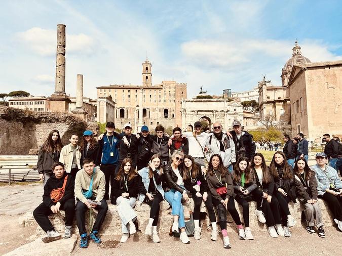 À Rome, les élèves italianistes du collège Pascal Paoli d’Ile-Rousse sur les traces de l’Histoire