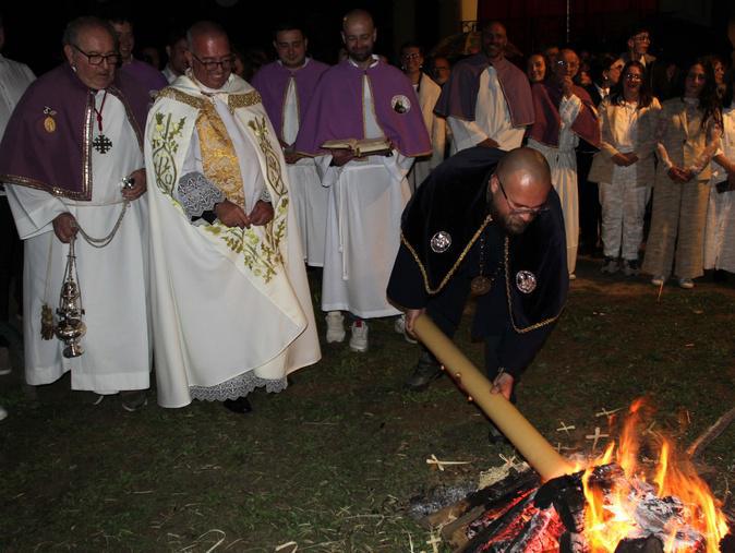 Corte a célébré la Résurrection et baptisé 23 adultes