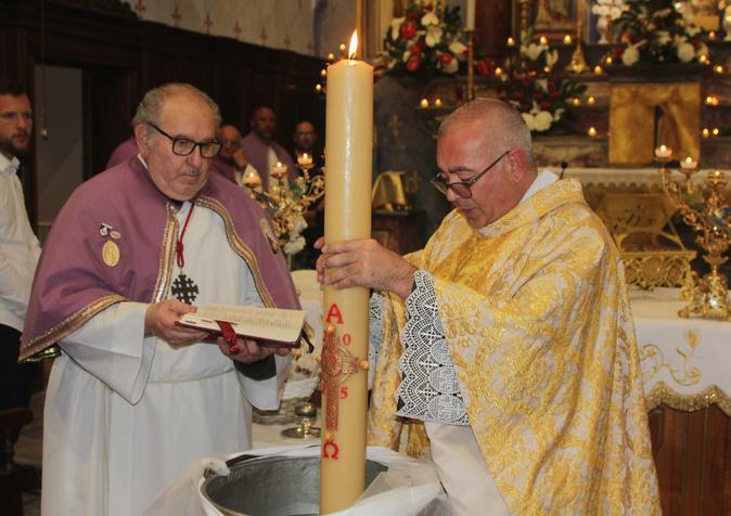 Corte a célébré la Résurrection et baptisé 23 adultes