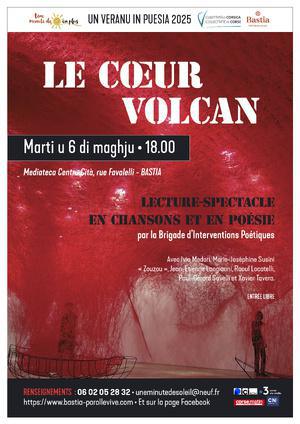 Bastia : une poésie « volcanique » pour l'ouverture du Printemps des poètes Bastia : une poésie « volcanique » pour l'ouverture du Printemps des poètes