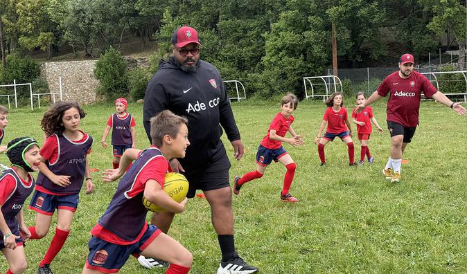 Mathieu Bastareaud et RCT Passion : coup de pouce au Stadiu Capicursinu XV