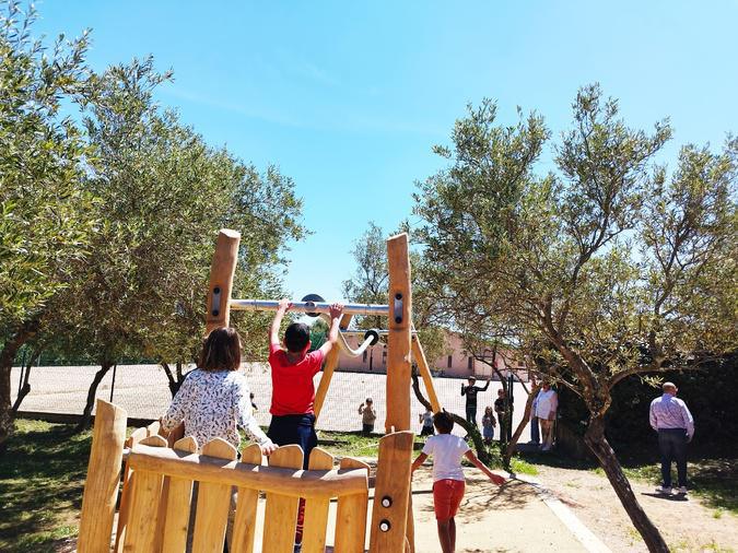 A Murateddu, Portivechju comble son retard en aires de jeux pour enfants