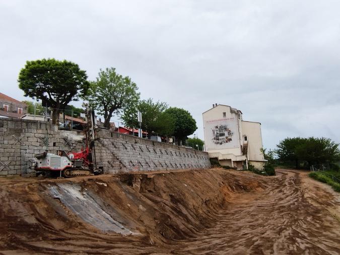 A Zonza, les travaux de requalification du cœur de village ont démarré A Zonza, les travaux de requalification du cœur de village ont démarré