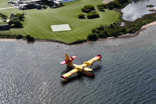 Canadair endommagé dans le golfe de Porto-Vecchio : Opération de renflouement en cours