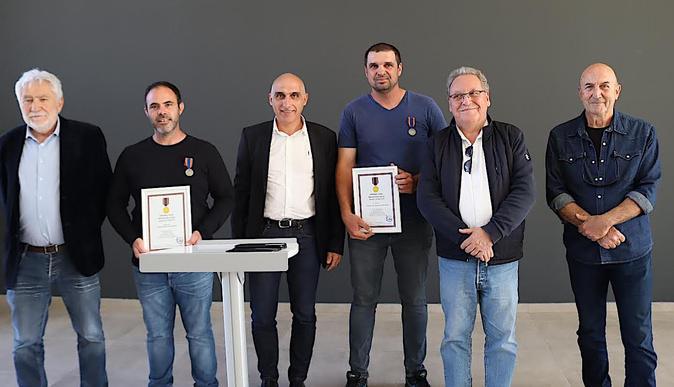 Calvi : Deux Balanins honorés pour leur acte de bravoure face aux flammes