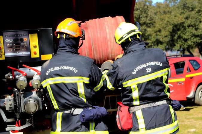 Un hangar agricole de 600 m2 carrés en feu à Prunelli-di-Fium'orbu
