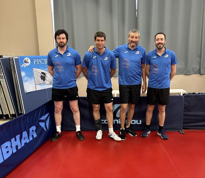 Tennis de table : Le PPC Bastia accède à la R2 !