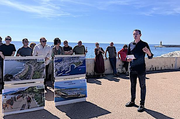 Le projet pour Bastia de Julien Morganti : un parc de 15 hectares à la place du port actuel
