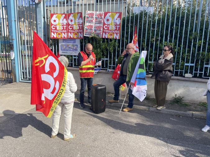 Réforme des retraites, salaires, services publics : la CGT appelle à la mobilisation en Haute-Corse