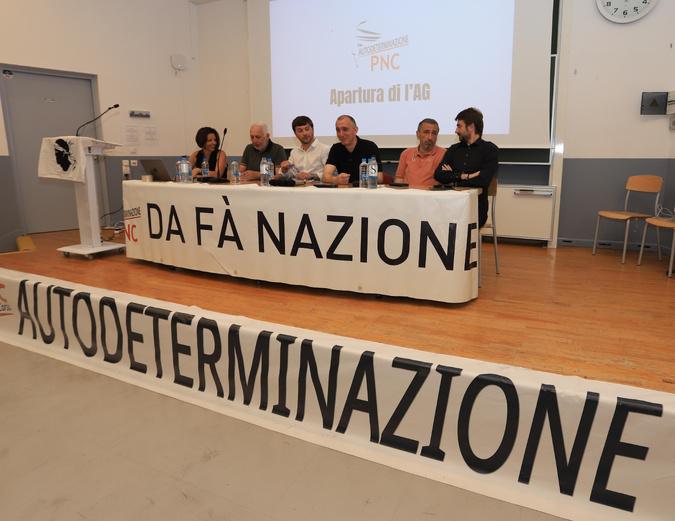 À Corte, le PNC en quête de renouveau politique, prône un "riacquistu naziunale"