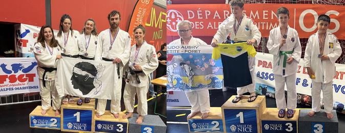 Six médailles pour le Judo Club Bastiais aux championnats de France FSGT