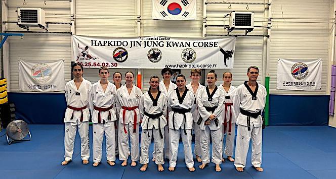 Taekwondo – Passage de grade régional : onze nouveaux promus à Furiani