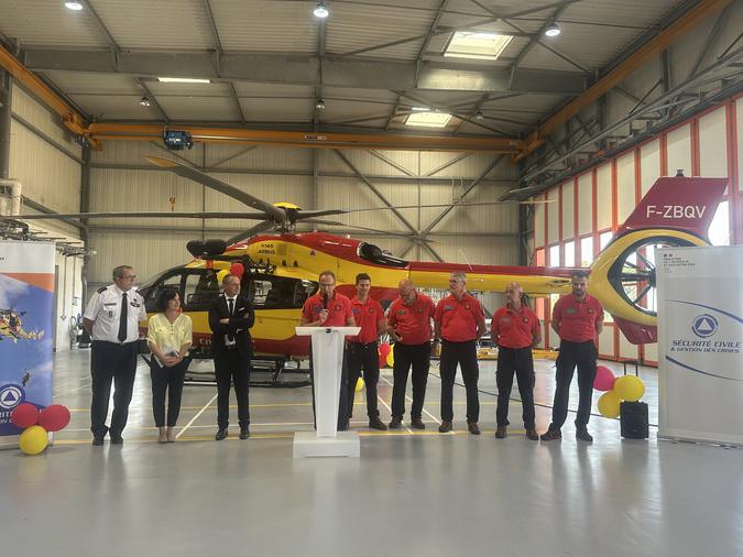 Un nouvel hélicoptère pour la sécurité civile de Haute-Corse