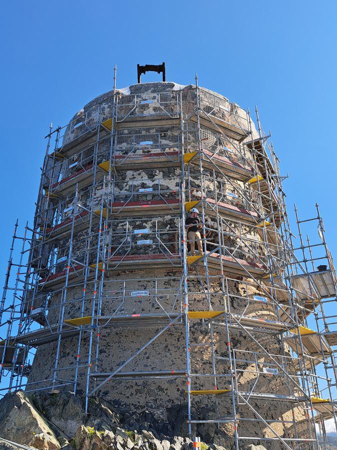 Ajaccio : la majestueuse Tour de la Parata se refait une beauté 