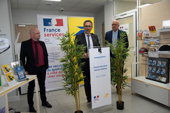 Ajaccio : France services s’installe dans les locaux de La Poste aux Salines