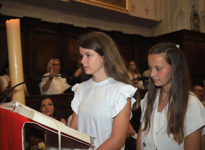 Corte - 52 confirmands à l’église de l’Annonciation Corte - 52 confirmands à l’église de l’Annonciation