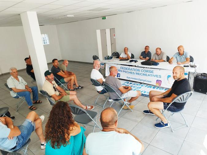 Les pêcheurs de loisirs militent pour un conseil maritime de façade spécifique à la Corse Les pêcheurs de loisirs militent pour un conseil maritime de façade spécifique à la Corse