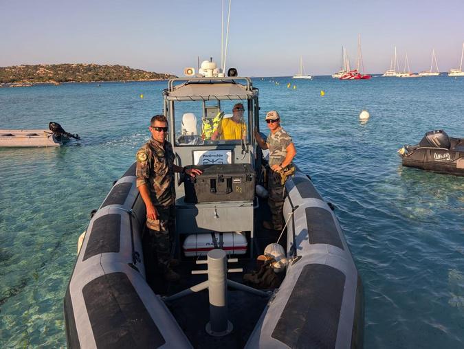 Porto-Vecchio : un obus neutralisé en mer à Santa Giulia