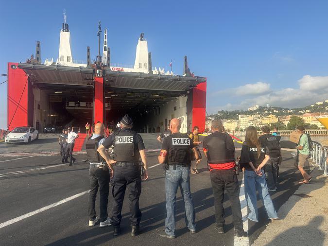 À Bastia, l’État renforce les contrôles au port à l’arrivée des ferries