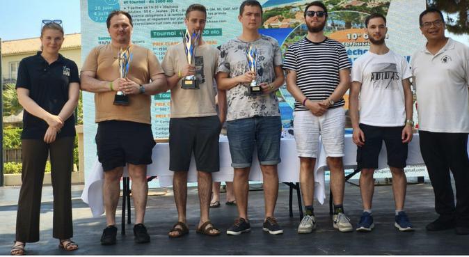Porticcio : triplé ukrainien et podium corse pour la 10e édition de l’Open d’échecs
