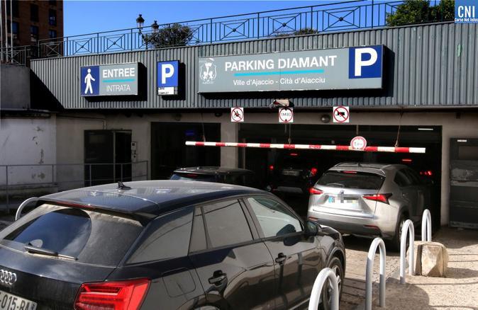 Ajaccio : le parking du Diamant retrouve 60% de sa capacité initiale