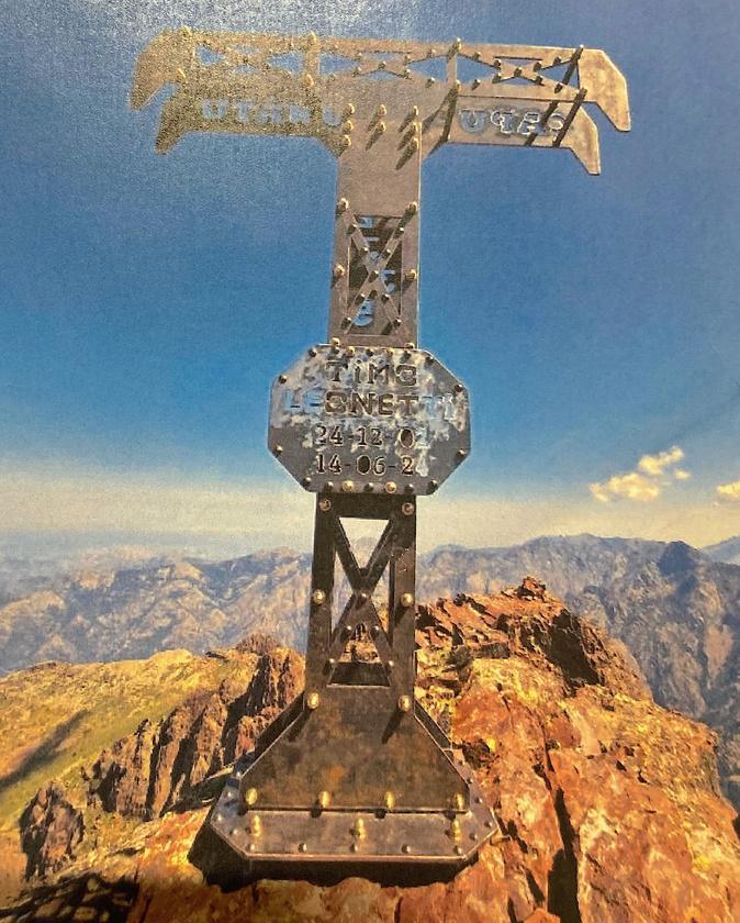 Capu Tafunatu : une stèle honore la mémoire de Timo Leonetti Capu Tafunatu : une stèle honore la mémoire de Timo Leonetti