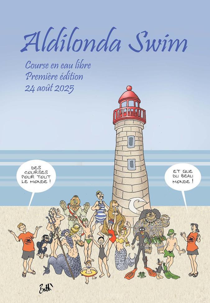 L’Aldilonda Swim plonge depuis le Vieux-Port de Bastia