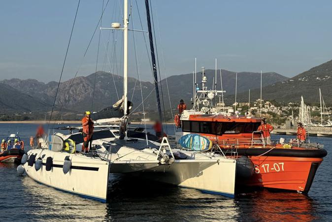 Propriano : dix personnes secourues sur un catamaran en difficulté