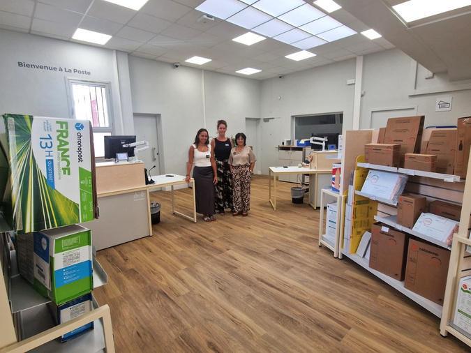 Ghisonaccia : le bureau de poste a fait peau neuve Ghisonaccia : le bureau de poste a fait peau neuve