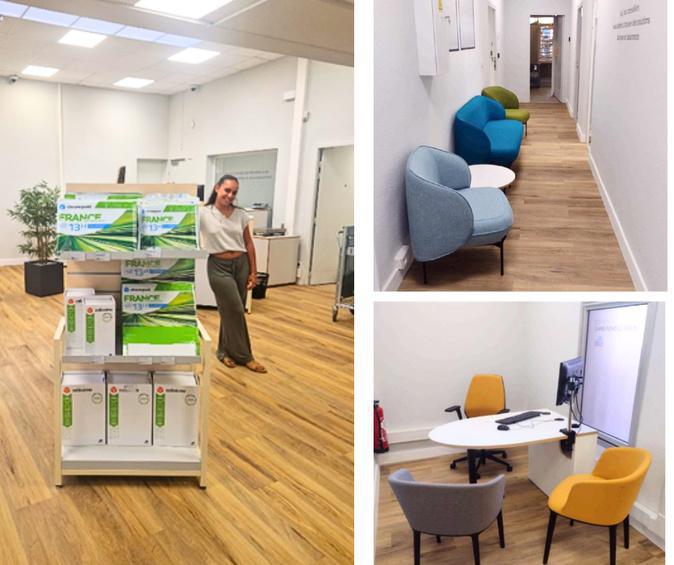 Ghisonaccia : le bureau de poste a fait peau neuve
