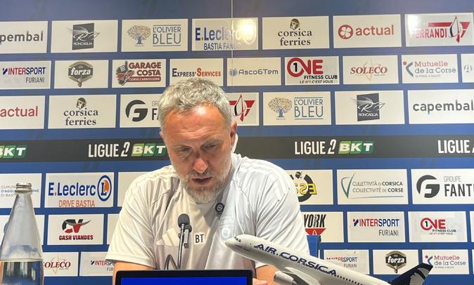 Benoît Tavenot (SC Bastia) : « Il faut vite trouver les leviers pour démarrer notre saison »