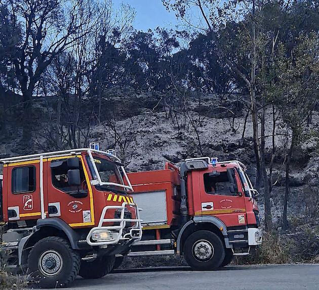 Incendie à Pancheraccia : trois sapeurs-pompiers blessés