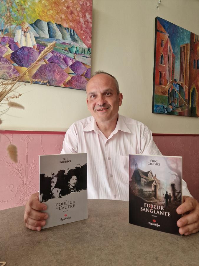 Éric Giudici, romancier et poète au parcours singulier Éric Giudici, romancier et poète au parcours singulier