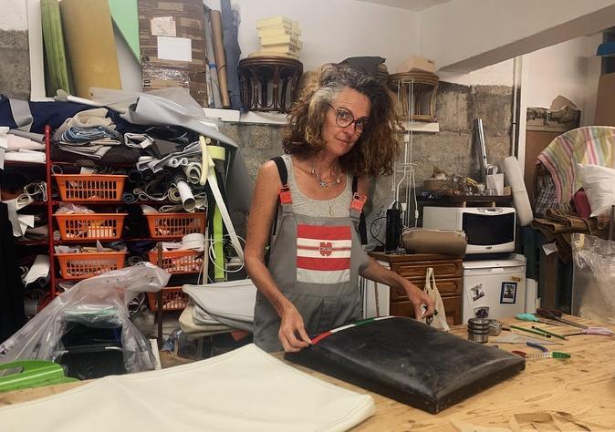 Portivechju : Séverine Delrieux, la passion de fil en aiguille