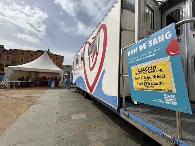 3e édition de « Tout Ajaccio donne son sang » : quatre jours pour participer à la collecte exceptionnelle