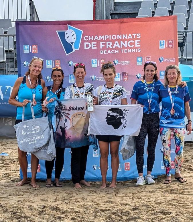 Beach tennis – Deux titres de champions de France pour la Corse