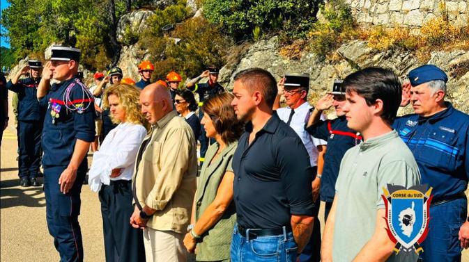 À Vero et à l'Ospedale, hommage à deux pompiers morts en service commandé