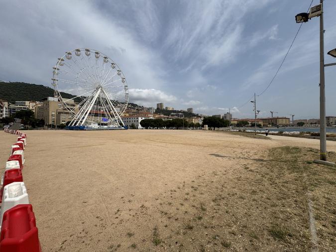 Ajaccio : le stationnement place Miot fermé jusqu'au 10 octobre