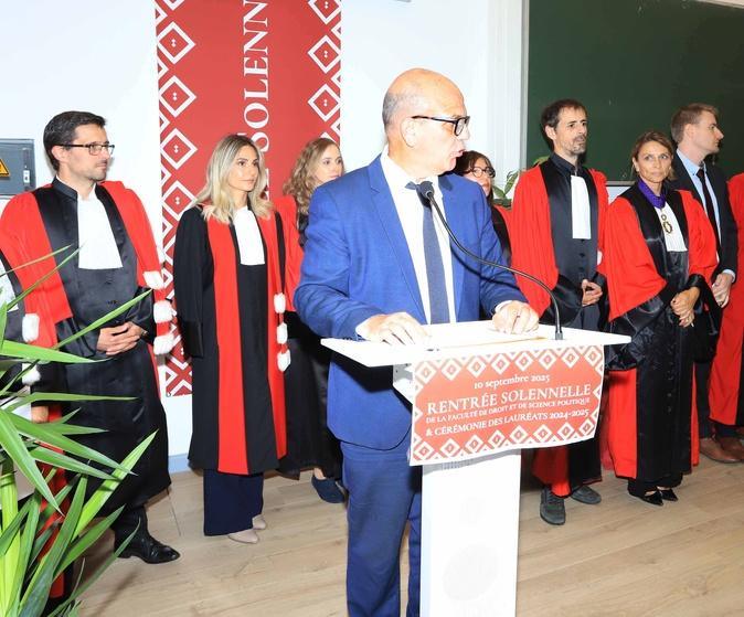 Corte - Rentrée solennelle à la Faculté de droit en présence de Me Patrice Spinosi Corte - Rentrée solennelle à la Faculté de droit en présence de Me Patrice Spinosi