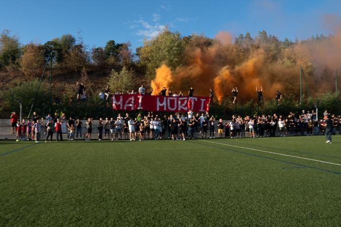 Football - Soir de reprise pour l’AC Ajaccio devant plus de 300 supporters Football - Soir de reprise pour l’AC Ajaccio devant plus de 300 supporters