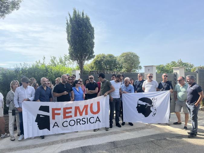 Porticcio : Au Domaine de la Pointe, Femu a Corsica dénonce "un scandale d'État"