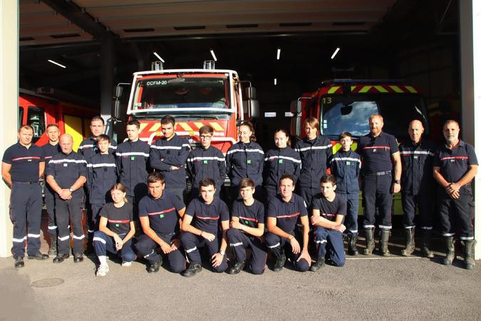 Les jeunes sapeurs-pompiers balanins entament leur dernière année de formation