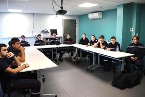 Les jeunes sapeurs-pompiers balanins entament leur dernière année de formation Les jeunes sapeurs-pompiers balanins entament leur dernière année de formation
