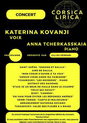 Corsica Lirica - L’art lyrique de nouveau à l’honneur à Ghisonaccia Corsica Lirica - L’art lyrique de nouveau à l’honneur à Ghisonaccia